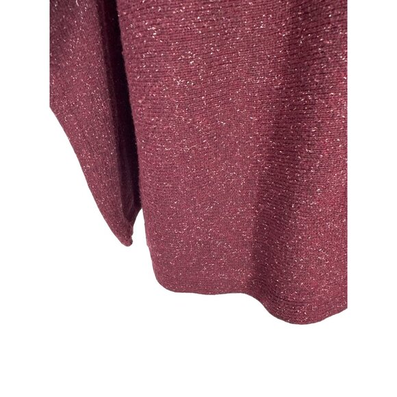 J Jill Women's Cotton Silk Blend Long Sleeve Round Neck Flecked Sweater Size L - Picture 5 of 9